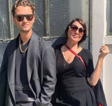 Rudy Law's Mom, Sadie Frost, and brother, Rafferty Law.